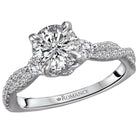 classic semi-mount diamond ring