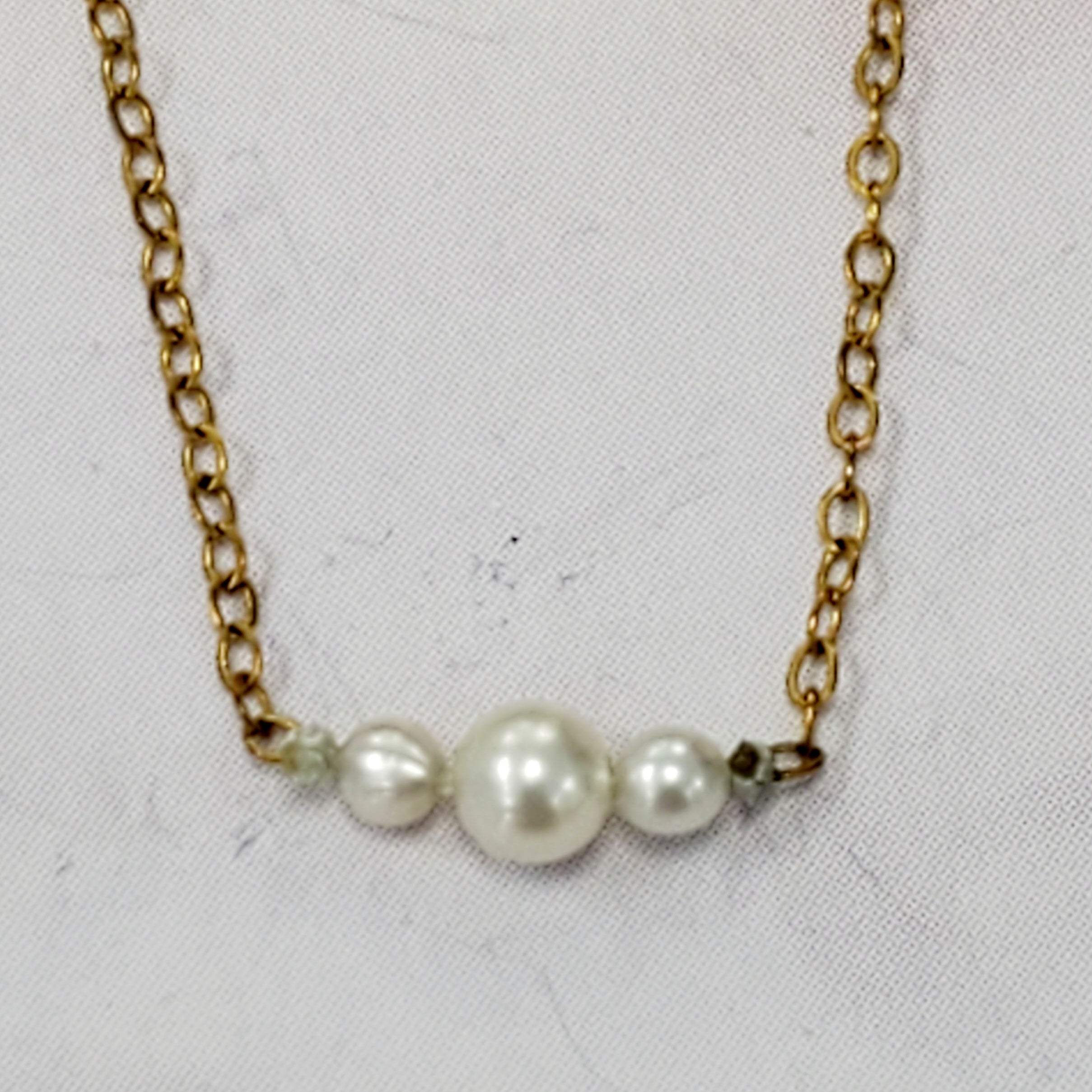 Buy Vintage Estate Cascade Floating Genuine Pearl Necklace Online in India  - Etsy
