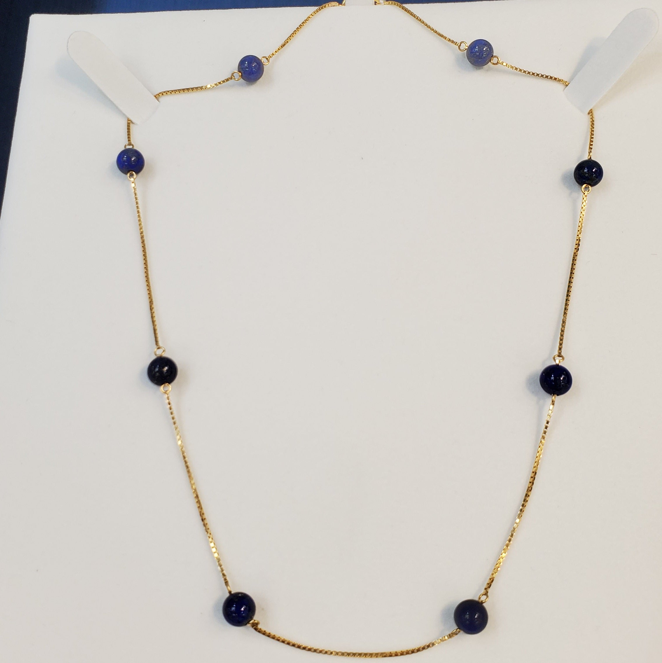 lapis by the yard necklace